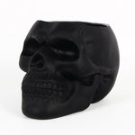 Skull Shaped Pen Pencil Holder Home Office Desk Makeup Supplies Office Organizer Accessory Prop