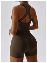 SculptFit Seamless Cross-Back Jumpsuit
