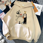 Studio Ghibli Totoro Hoodie Men Women Fashion Hoodies Kids Hip Hop Hoodie Japanese Anime Sweatshirt Women Tracksuit Boy Coats