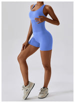 SculptFit Seamless Cross-Back Jumpsuit