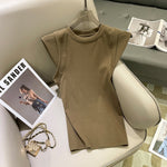 Summer Women T Shirt Girls T-Shirt Woman Clothes Tops Cotton Slim Tshirt Female Long Sleeve Crop Top Spring Tee Sexy Canale Y2k