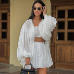 Breezy Chic Italian Summer Three-Piece Set