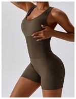 SculptFit Seamless Cross-Back Jumpsuit