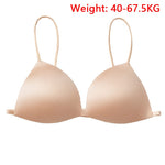 Women's No Steel Ring Comfortable Invisible Strapless Bra Strapless Underwear Black/NUDE Bra For Women Женское Нижнее Белье여자속옷