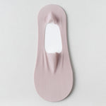 Silicone Anti-slip Invisible No Show Socks Summer Ultra-thin Breathable Sock Slippers Solid Color Ice Silk Low Cut Boat Socks