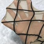 Sexy Women Pantyhose Tights Plaid Summer Nylon Thigh High Stockings Japanese Style Lolita Fishnet Mesh Tights Female Hosidery