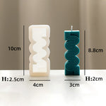U-Shaped Arch Scented Candle Silicone Modls DIY Aromath Wax Mould Rainbow Bridge Candles Making Supplies Home Decor Handcraft