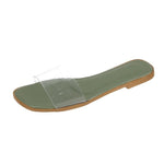 Summer Slipper Women Shoes Ladies Transparent Slides Sandals Womens Shoes New Fashion Design Beach Flat Shoes Female Slippers