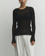 Sheer Seduction Long Sleeve Top