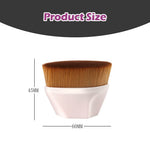 MagicGlow: Hexagon Foundation & Powder Makeup Brush