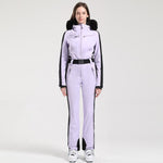 2023 New One-Piece Ski Suit Women Warm Outdoor Snowboard Jacket Overalls Ski Set Jumpsuits Windproof Waterproof Winter Clothing
