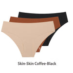 LuxeSilk Seamless Sexy Panty Trio