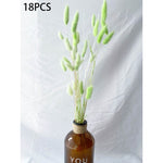 Artificial Pampas Grass Fake Flowers Bunny Tail Grass Furry Plants for Home Decor Wedding Desk Decoration