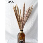 Artificial Pampas Grass Fake Flowers Bunny Tail Grass Furry Plants for Home Decor Wedding Desk Decoration