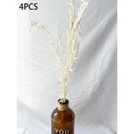 Artificial Pampas Grass Fake Flowers Bunny Tail Grass Furry Plants for Home Decor Wedding Desk Decoration