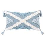 Bohemian Macrame Tufted Tassel Long Pillow Case Textured Fringe Cushion Cover P82C
