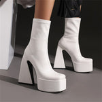 Brand Design Sexy Party Thigh High Boots Women Street Platform Female High Heels Punk Over The Knee Boots Shoes For Woman 2022