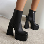 Brand Design Sexy Party Thigh High Boots Women Street Platform Female High Heels Punk Over The Knee Boots Shoes For Woman 2022