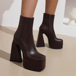 Brand Design Sexy Party Thigh High Boots Women Street Platform Female High Heels Punk Over The Knee Boots Shoes For Woman 2022