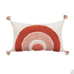 Decoration Throw Cushion Cover Pink Pillow Cover Rainbow 30x50cm/45x45cm Tufted Diamond Bohemian Macrame Pillowcase
