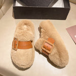 Sakura Fur Platform Slides