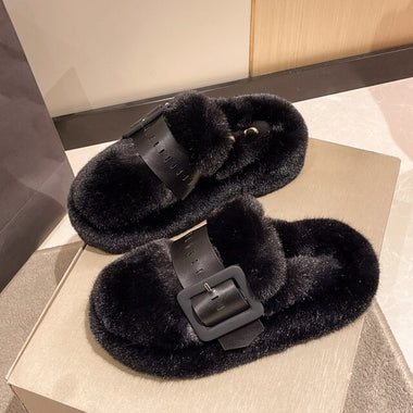 Sakura Fur Platform Slides