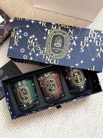 Diptyque Set Of 3 Holiday Scented Candles Limited Edition 70g