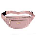 Fashion Waist Packs Fanny Pack Belt Women Travel Bag Chest Purse Chest Pouch Bullet Pack Solid Color Shoulder Bags for Women