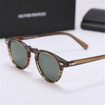 Gregory Peck Yellow Sunglasses Vintage Polarized Sunglasses Women Sun Glasses Round Sunglasses Men Woman Glasses