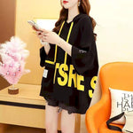 2023 Summer New Womens Short Sleeve Hoodies Loose Hooded T-shirt Fried Street Korean Sweatshirt Harajuku Hoodie Womens Tshirt