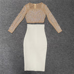 Glamourista Beaded Two-Piece Set