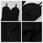 Bandage Women Dress 2020 New Summer Sexy Party Club Elegant Bodycon Bandage Dress Spaghetti Strap Ladies Clothes
