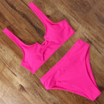 Leopard High Waist Bikini 2020 Women Bikini Push Up Tie Dye Swimsuit Female Plus Size Swimwear Women Micro Biquini Beachwear
