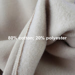 GCAROL Women Long Hooded Suits 80% Cotton Tracksuit Set Fleece Oversize Boyfriend Unisex Sweatshirt Elastic Waist Harem Pants