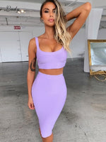Empire Diva Bodycon Skirt Set