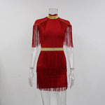 Karl's Temptress Tassel Bandage Dress