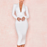 Vortex Temptation Bodycon Midi Dress