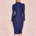 Vortex Temptation Bodycon Midi Dress