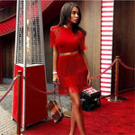 Karl's Temptress Tassel Bandage Dress