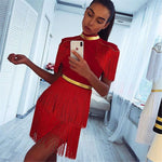Karl's Temptress Tassel Bandage Dress