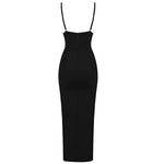 Bandage Women Dress 2020 New Summer Sexy Party Club Elegant Bodycon Bandage Dress Spaghetti Strap Ladies Clothes