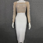 Glamourista Beaded Two-Piece Set