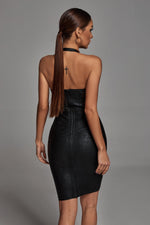 Top Quality Wmon Black Red Silver Sleeveless Bodycon Fashion Rayon Bandage Dress Evening Party Bodycon Dress Vestidos