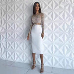 Glamourista Beaded Two-Piece Set