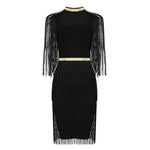 Karl's Temptress Tassel Bandage Dress