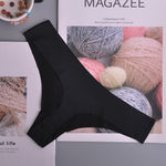 Women Panties Underwear Ultra-thin Viscose Seamless Briefs Comfort low-Rise Ruffles Sexy Lingerie Summer New Hot 1pcs/Lot  ac126