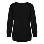 Dolce&banana Print Women Sweatshirts Streetwear Round Neck Long Sleeve Drop Shoulder Loose Winter Woman Sweatshirts Moletom