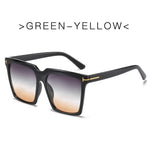 MUSELIFE Fashion Square Sunglasses Designer Luxury Women's Cat Eye Sunglasses Classic Retro Glasses UV400