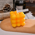 Modern Home Decoration Big Cube Bubble Candle Soy Wax Aromatherapy Scented Candles Home Decorative Candles Birthday Gift