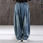 Oversize 110kg Vintage Baggy Jeans Casual Pantalones Holgados Mujer Elastic High Waist Denim Wide Leg Pants Streetwear Vaqueros